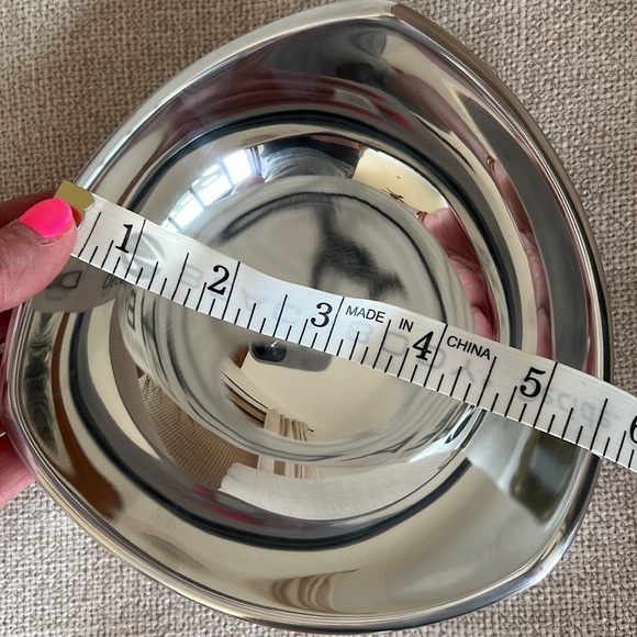 Nambe Tri-corner bowl - Picture 8 of 8